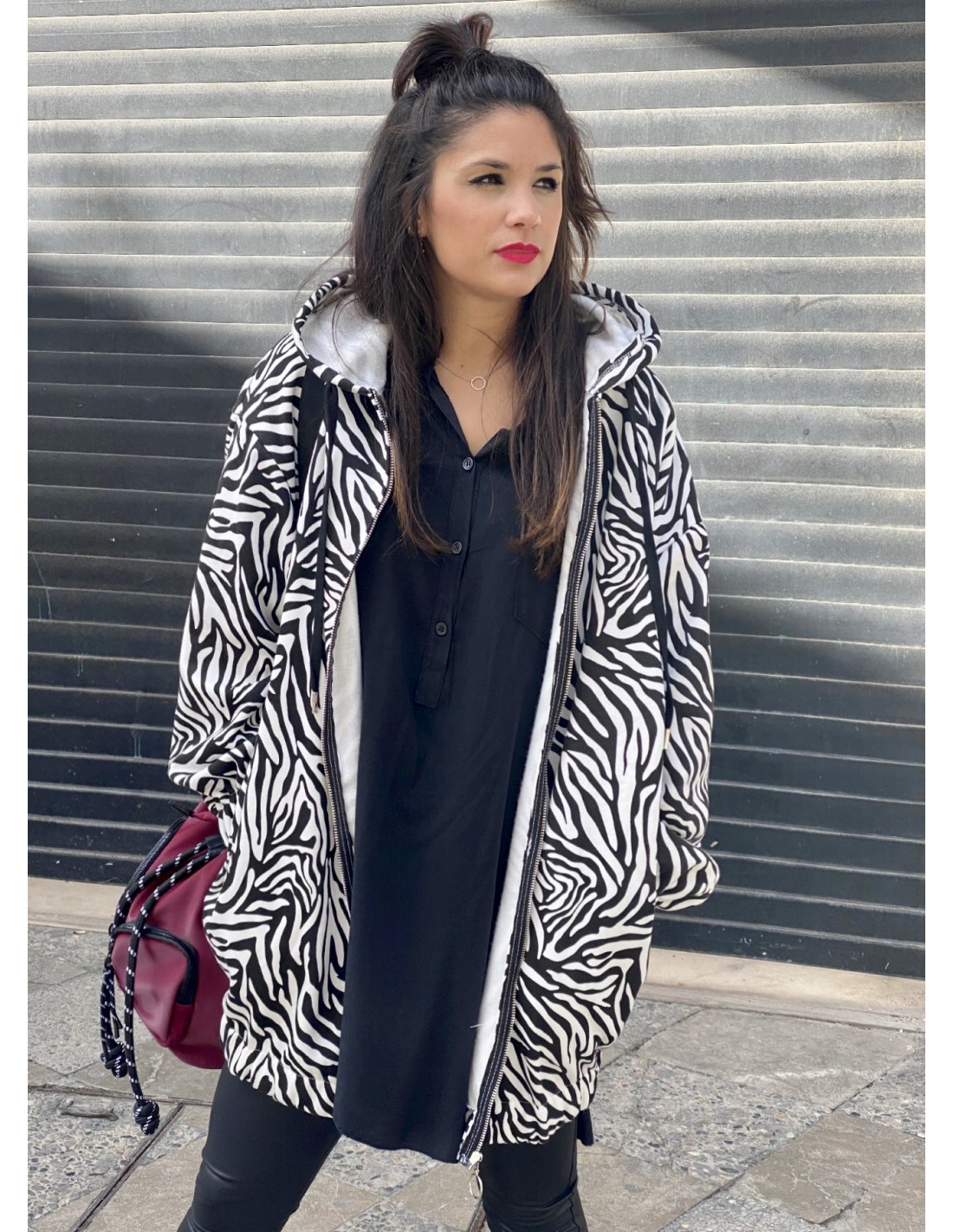 Maxi Sudadera Animal print