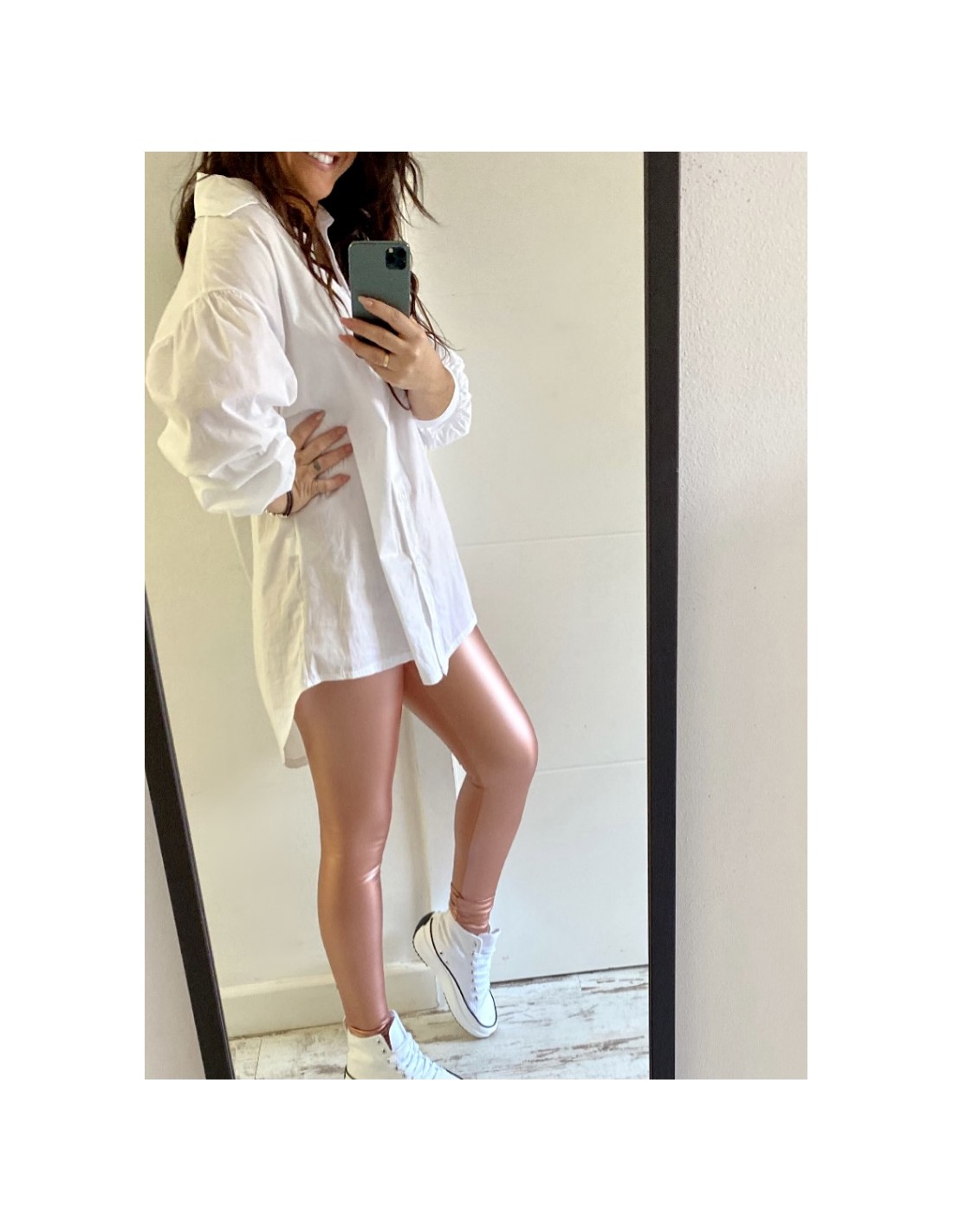 Leggins METALIZADOS Rosa