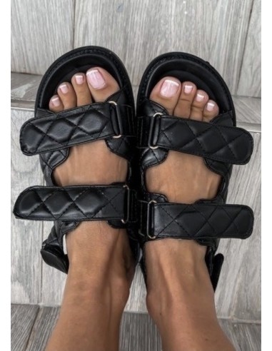 Sandalias ACOLCHADAS Black